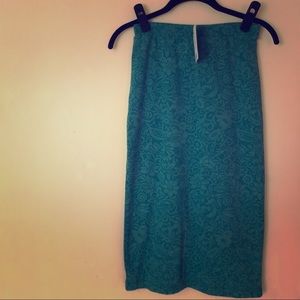 Flower print pencil skirt. New with tags.